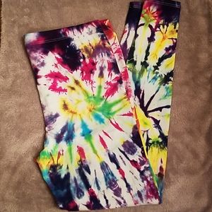 Nwot Tie Dye Leggings xl